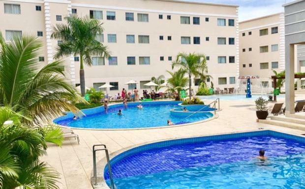 Encontro Das Aguas Caldas - Cortesia Ingressos Da Rede Wam Opcoes Water Park, Nautico E Clube Prive Caldas Novas Buitenkant foto